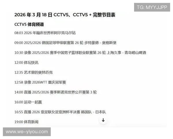 《全面解析CCTV5体育节目表：精彩赛事不容错过，全天候直播带你看》