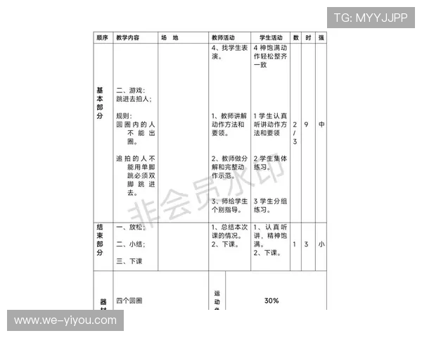 初中体育课程教学设计与课堂活动实践探索